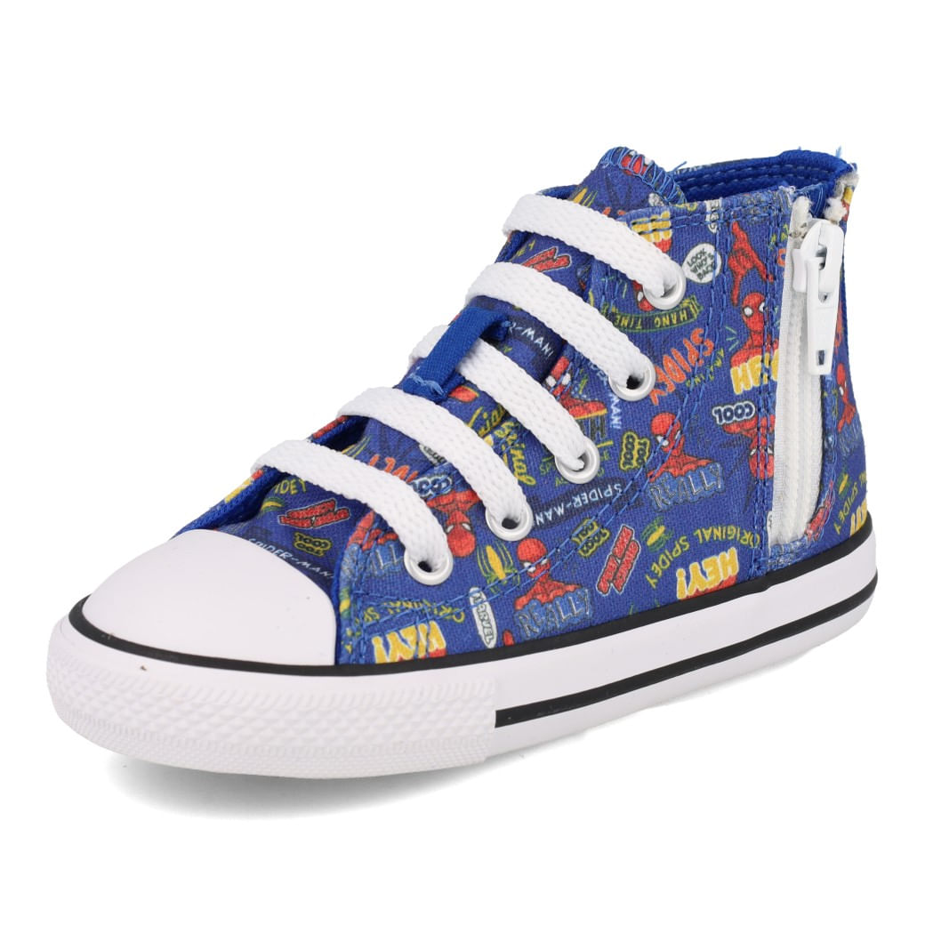 All Star Tenis CHUCK TAYLOR SPIDER CK13090001 Azul-Azul-Branco Lona_8__